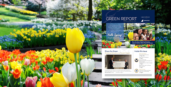 The Green Report Spring /Summer 2024 Cover 